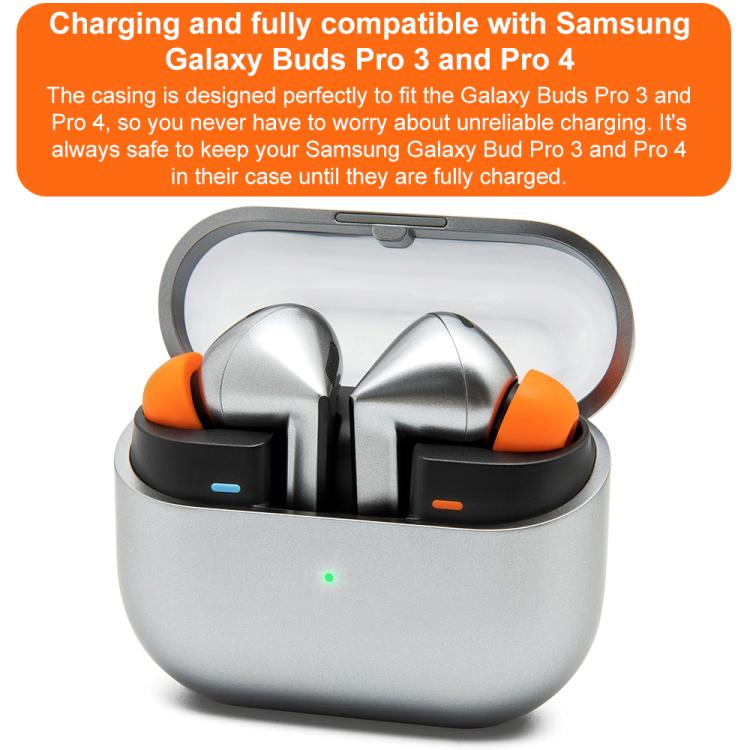 Ørepropper i minneskum, 4 par til Galaxy Buds3/Buds4 Pro – Oransje / Ørepropper