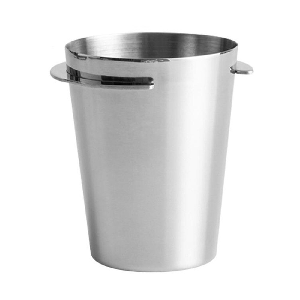 Doseringsbeger 58 mm i rustfritt stål til espressofilterholder / Kaffedoseringsbeholder / Malingsbeger
