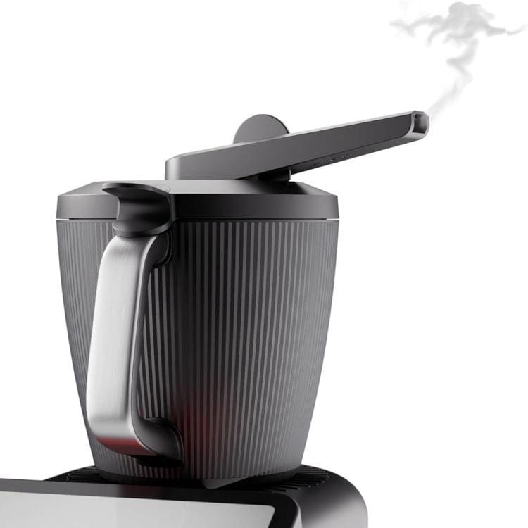Dreiebart håndtak til damputstyr for Thermomix TM7 – Svart / Damphåndtak / Reservehåndtak