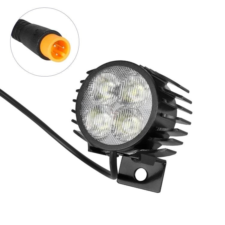 LED-frontlys til Kukirin G2 Master / Elscooter-lampe / Frontlys med signalhorn