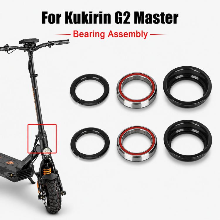 Styrelagersett med 6 deler til Kukirin G2 Pro, G2 Master, G3 Pro og T3 – Styrelagersett – Lagersett