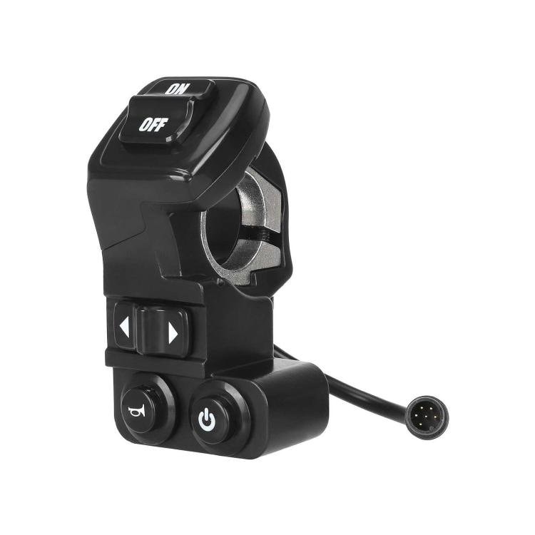 4-i-1-kontrollspak med blinklys, signalhorn og lysknapp til Kukirin G2 Pro/G2 Max / Spak / Knapp