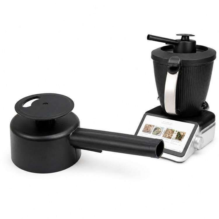Dampavleder som beskyttelse för Thermomix TM7 - Svart / Dampregulering / Dampmunnstykke