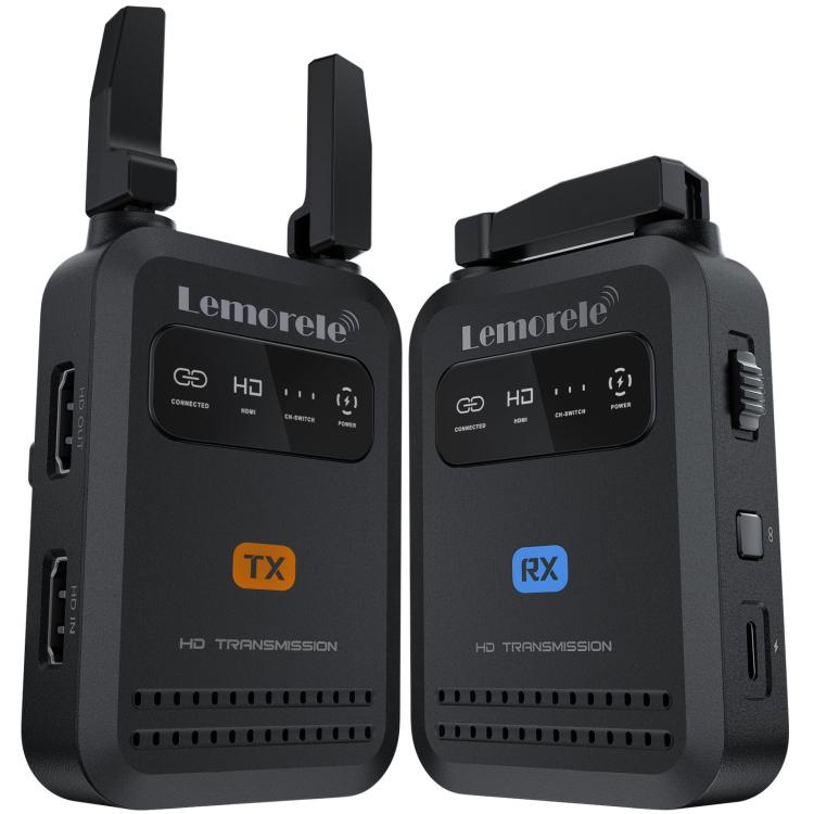 Lemorele trådløs HDMI-sender R5000 1080p 200 m med loop-utgang / HDMI-kobling / Videosender