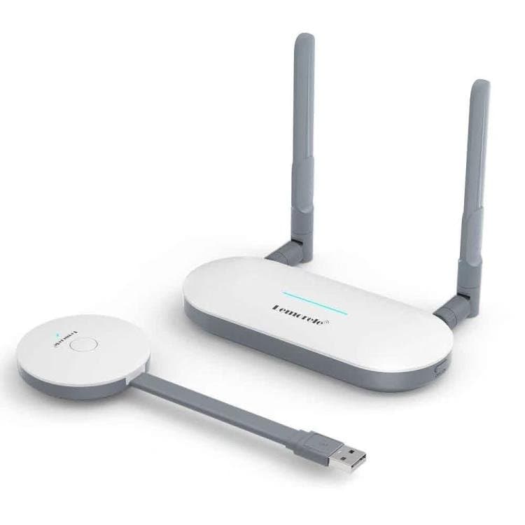 Lemorele trådløs USB-A-sender G60 1080p 50 m med HDMI og VGA / Bildelink / AV-sender