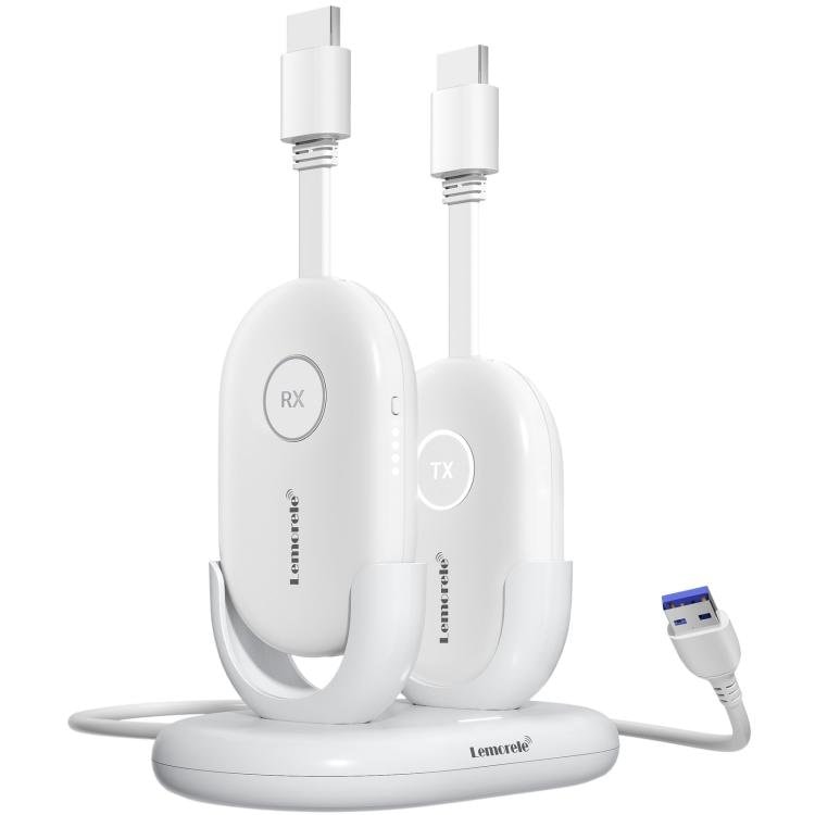 Lemorele trådløs HDMI-sender G500 1080p 50 m / Trådløs HDMI-adapter / HDMI-forlenger