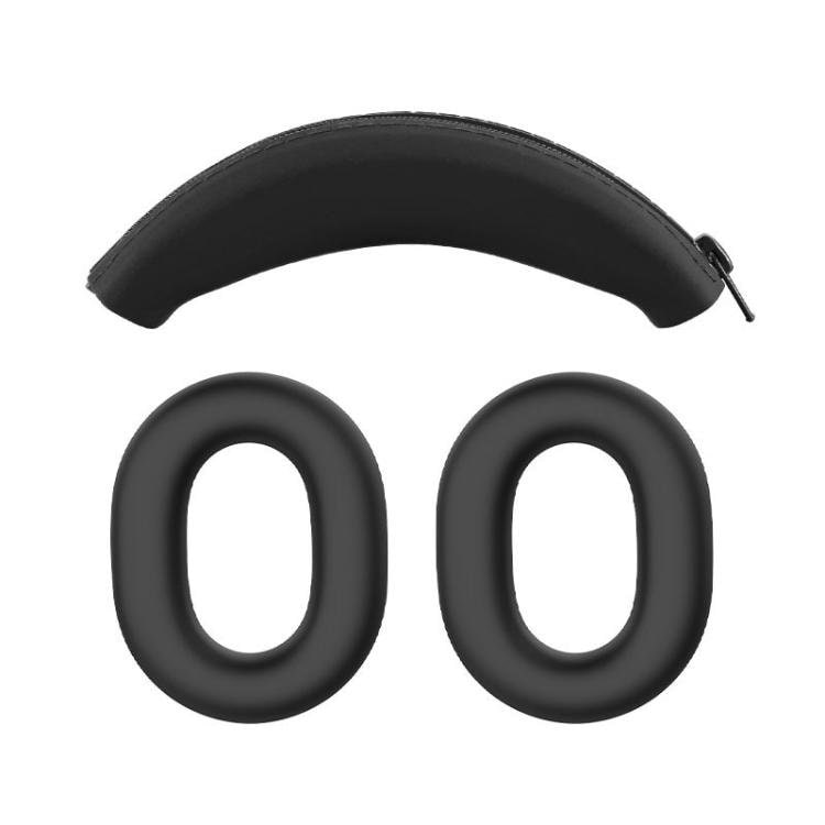 Silikonbeskyttelse til Sony WH-1000XM3/XM4 – Svart / Hodetelefonetui / Hodetelefonbeskyttelse