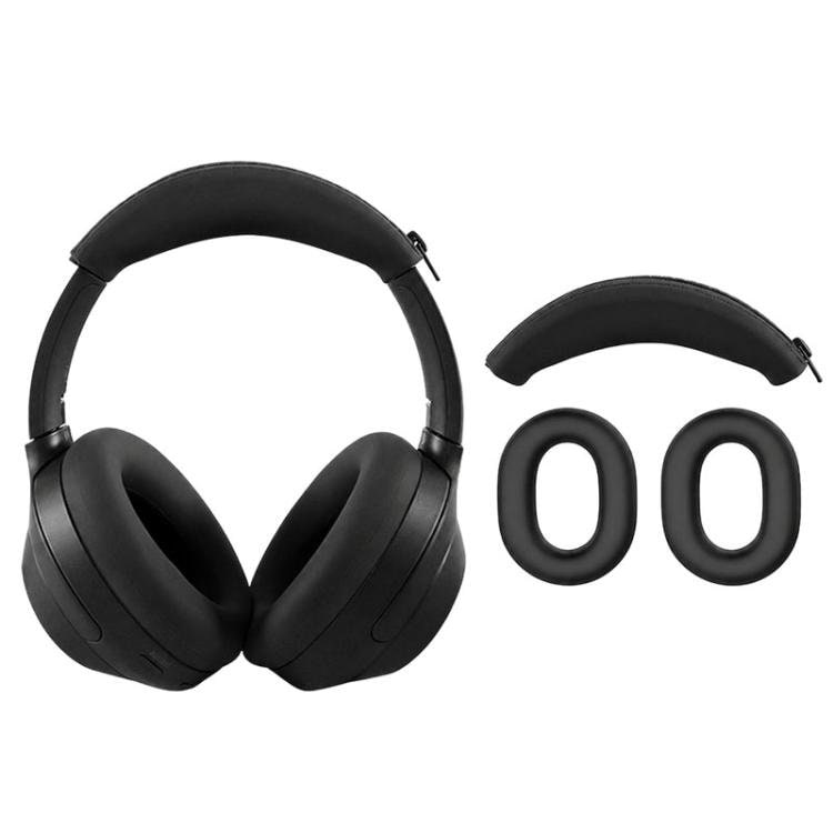 Silikonbeskyttelse til Sony WH-1000XM3/XM4 – Svart / Hodetelefonetui / Hodetelefonbeskyttelse