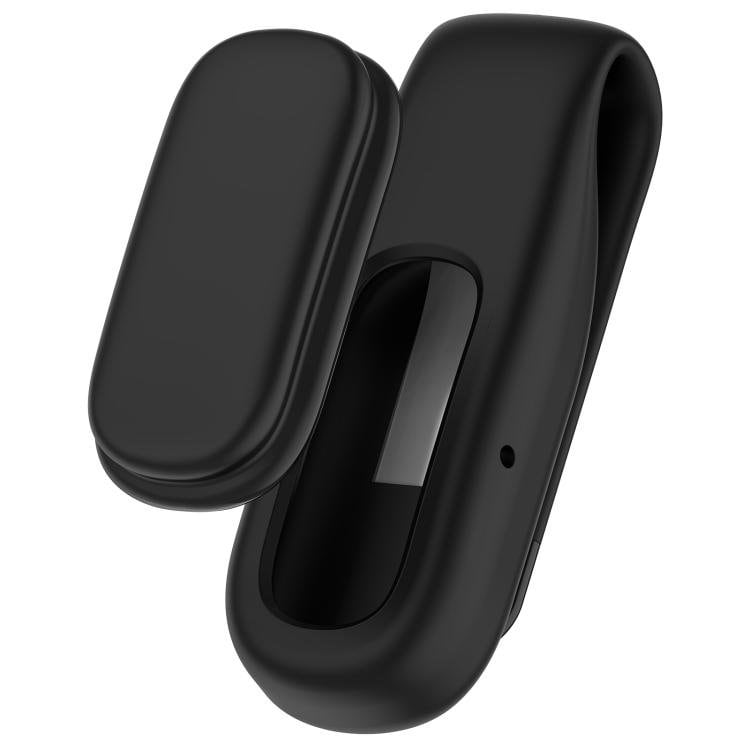 Beskyttelsesetui i silikon med klips til Fitbit Air – Svart / Etui med klips / Beskyttelsesholder
