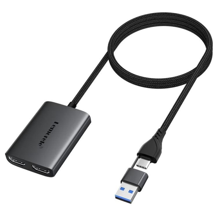 USB- og USB-C-til-HDMI-adapter HD10 / HDMI-konverter / Skjermadapter for datamaskin