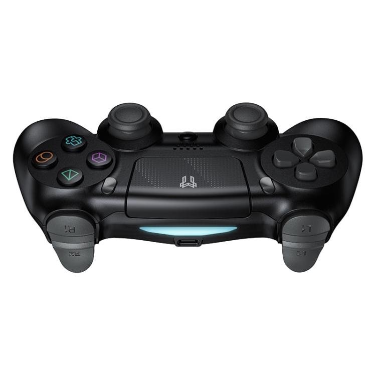 Trådløs håndkontroll til Sony PS4 / Bluetooth spillkontroll med vibrasjon – Svart