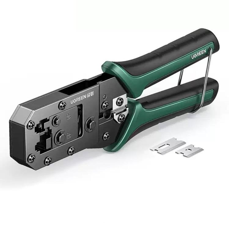 Ugreen krympetang for RJ45/RJ11 med kabelstripper / Nettverksverktøy / Kabelpressverktøy
