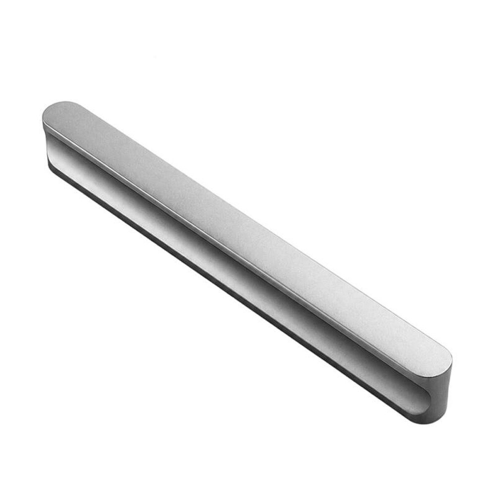 Håndtak i aluminium til garderobedør, 11 cm – Grå / Møbelhåndtak / Skaphåndtak