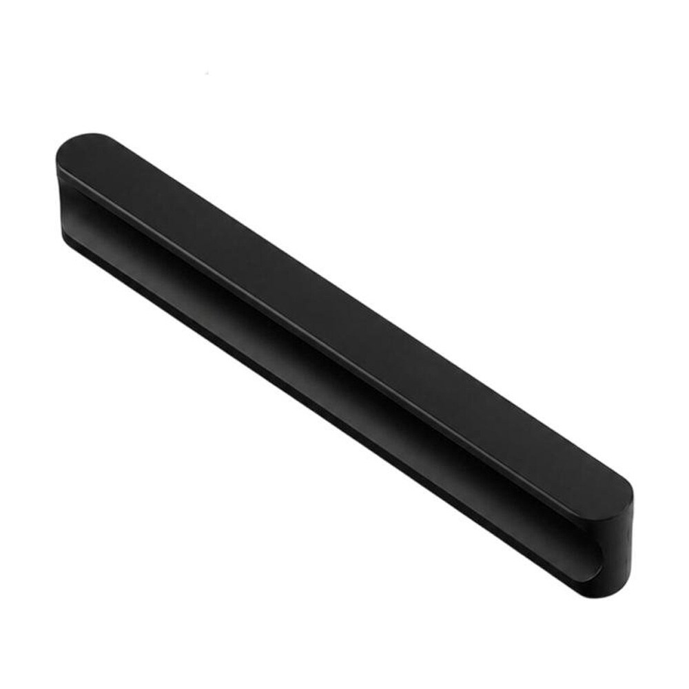 Håndtak i aluminium til garderobedør, 17,3 cm – Svart / Møbelhåndtak / Skaphåndtak