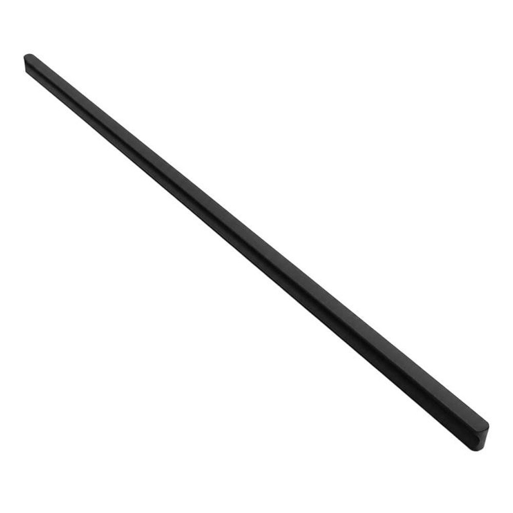 Håndtak i aluminium til garderobedør, 60 cm – Svart / Møbelhåndtak / Skaphåndtak