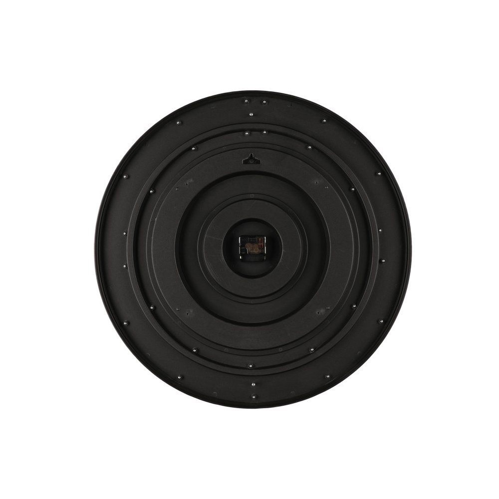 Veggklokke Marlo 66 cm / Stor klokke med marmormønster / Stille veggklokke med sveipende visere