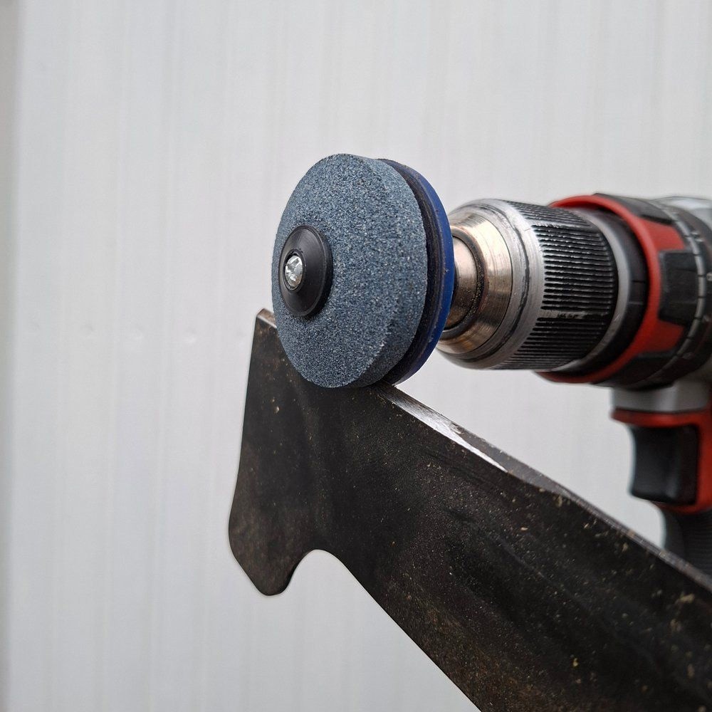 Boreslipemaskin, 2-pakning / Verktøyslipemaskin for boremaskin / Slipestein med fast vinkelguide