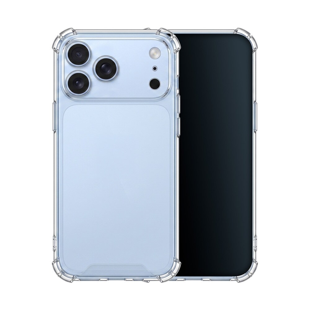 Tynn beskyttelsesdeksel til iPhone 17 Pro / iPhone 18 Pro – Klar / Mobilskall / TPU-skall