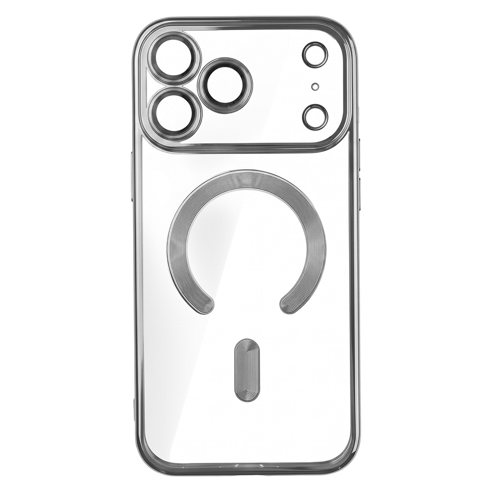 Color Chrome Mag-deksel til iPhone 17 Pro / 18 Pro - - Sølv / MagSafe-deksel / TPU-deksel