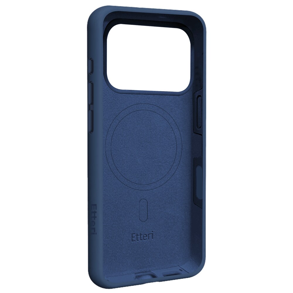 Etteri silikon-MagSafe-etui til iPhone 17/18 Pro – Mørkeblå / Mag-etui / Silikonetui