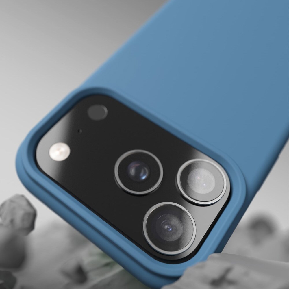 Etteri silikon-MagSafe-etui til iPhone 17/18 Pro – Mørkeblå / Mag-etui / Silikonetui
