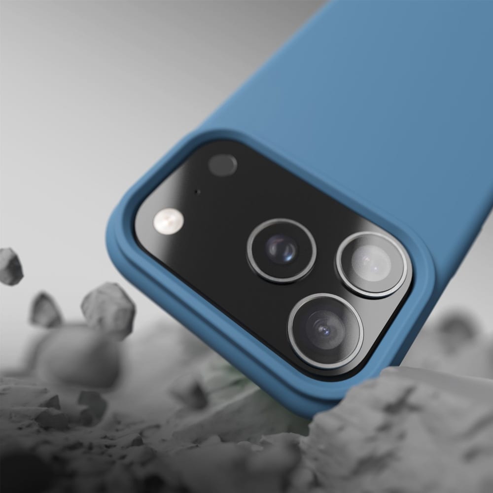 Etteri silikon-MagSafe-etui til iPhone 17/18 Pro Max – Mørkeblå / Mag-etui / Silikonetui