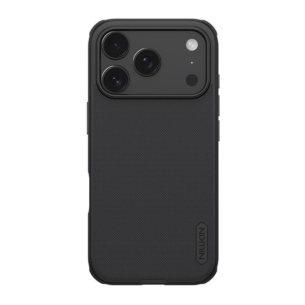Nillkin Super Frosted Pro-deksel i svart til iPhone 17/18 Pro Max / Mobildeksel / Etui