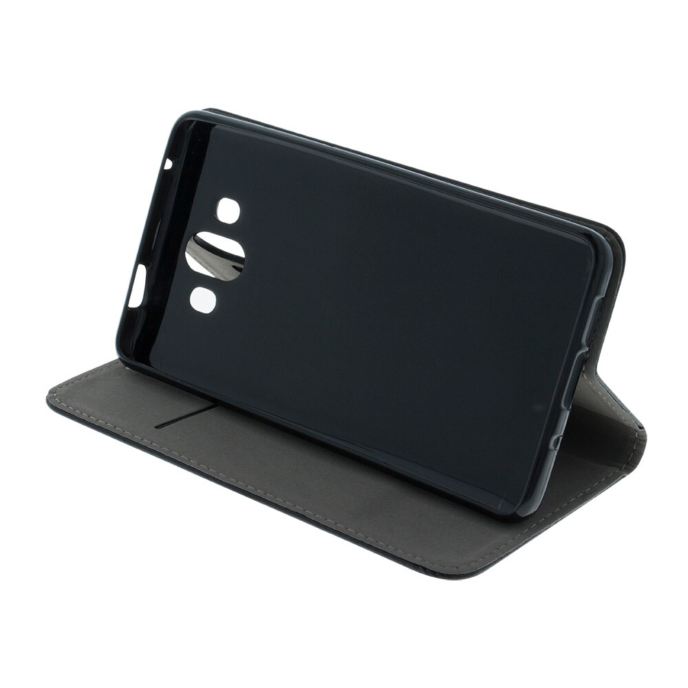 Flip-etui med stativ til iPhone 17 Pro / 18 Pro – Svart / Lommeboketui / Mobiletui