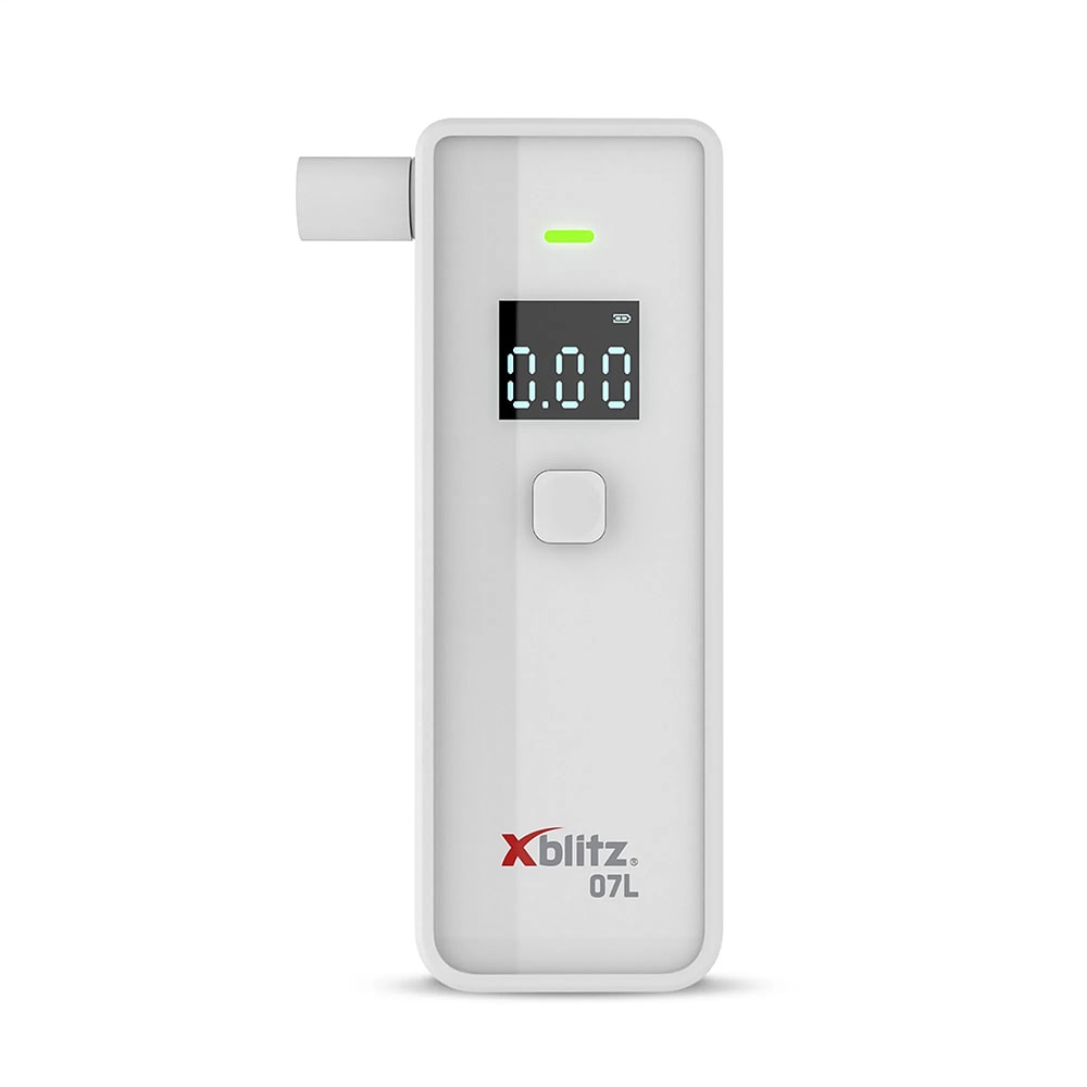 Xblitz 07L alkoholmåler / Digital alkoholmåler med LCD-skjerm / Kompakt pustetest