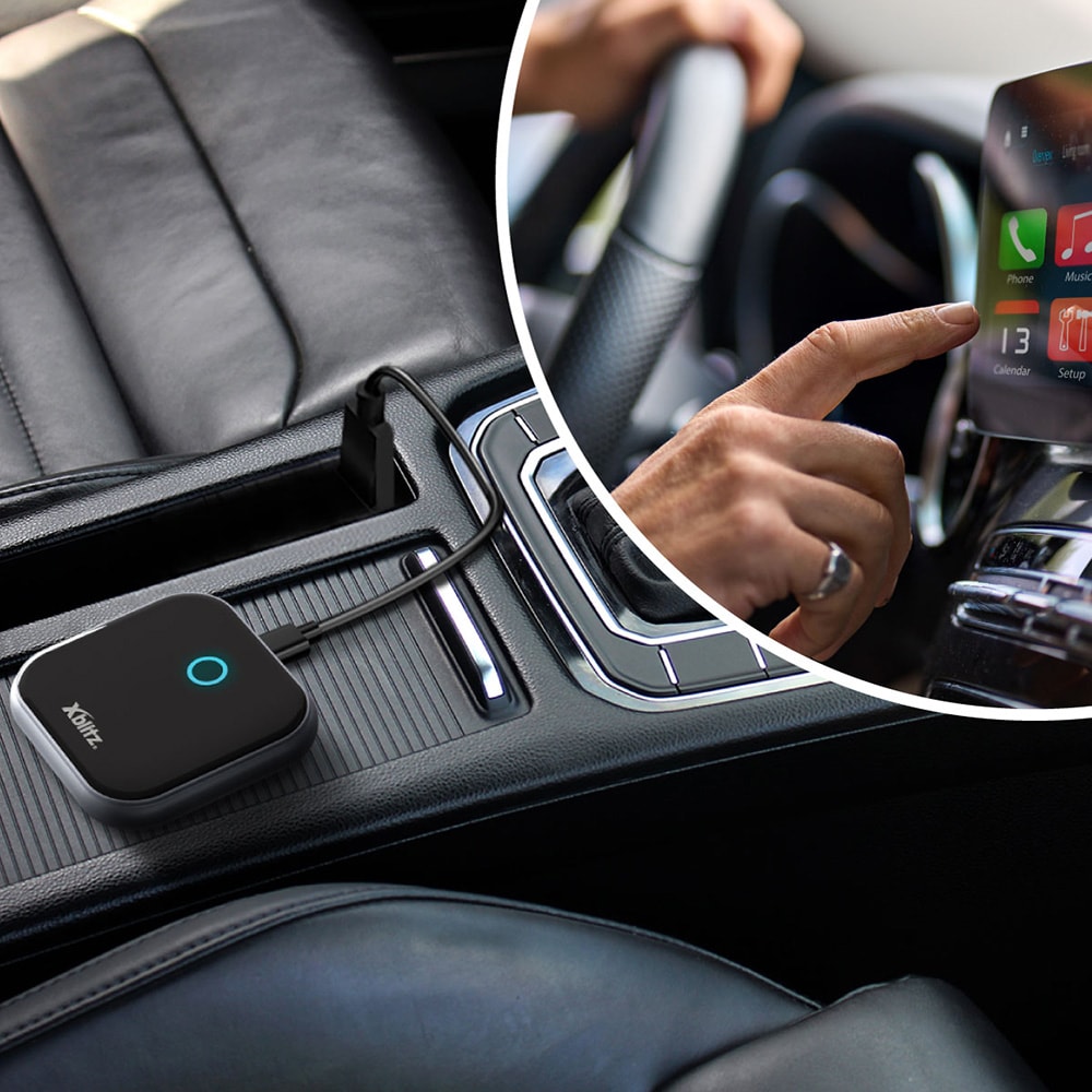 Xblitz SmartCAR trådløs CarPlay / Android Auto-adapter / USB-biladapter / Multimedia-adapter
