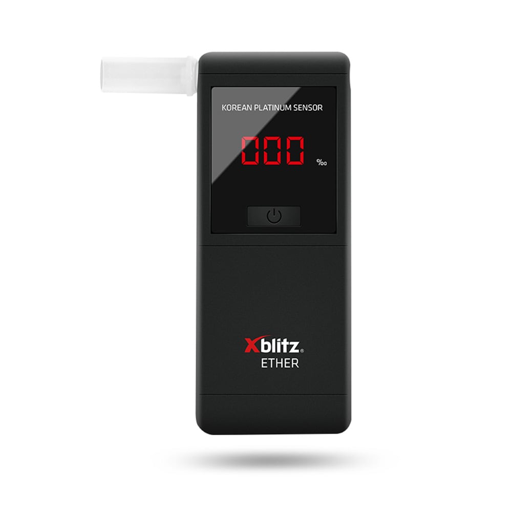 Xblitz Ether alkoholmåler / Digital alkoholmåler / Utåndingsmåler med elektrokemisk sensor
