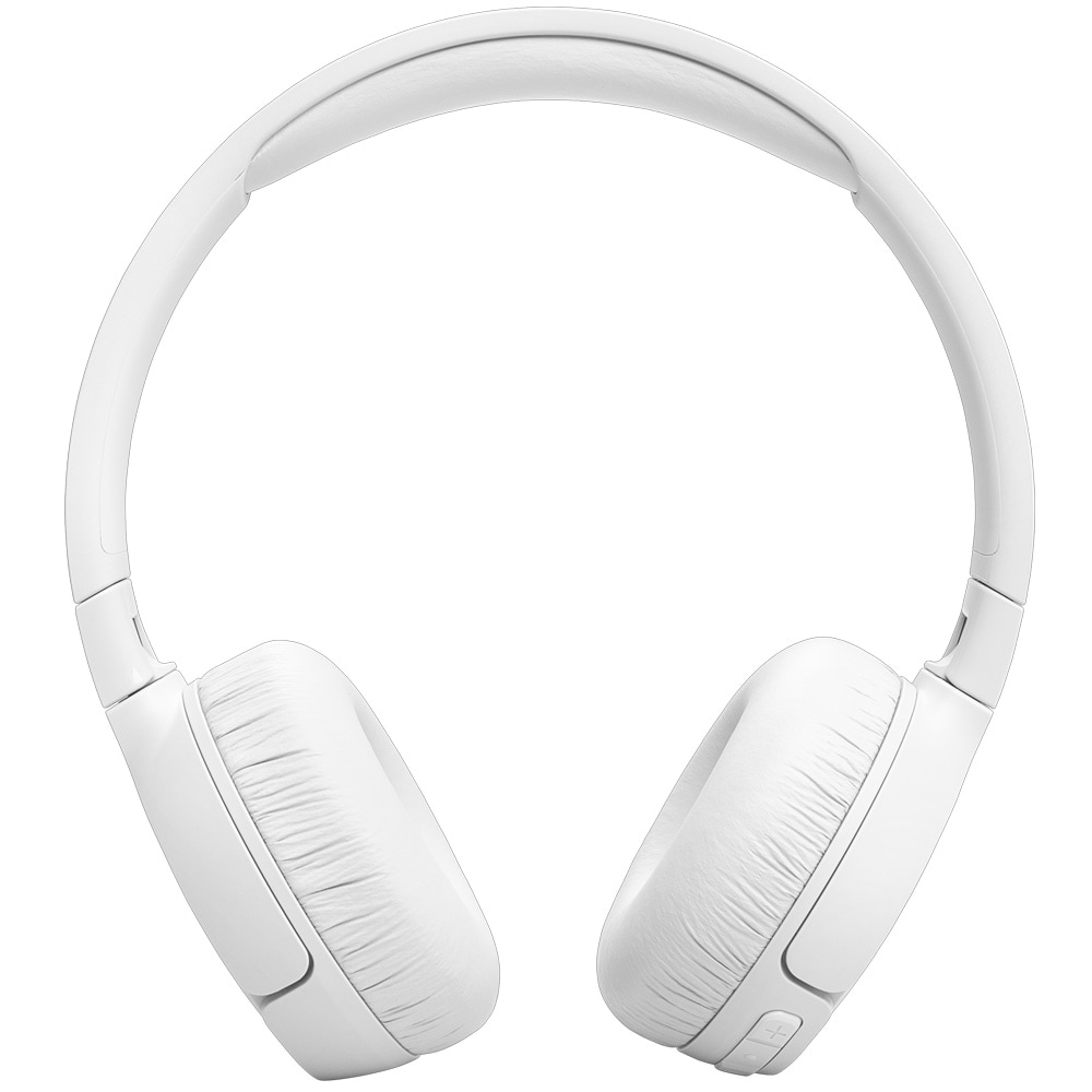 JBL Tune 670NC trådløse hodetelefoner / on-ear med adaptiv ANC og Bluetooth 5.3 – Hvit