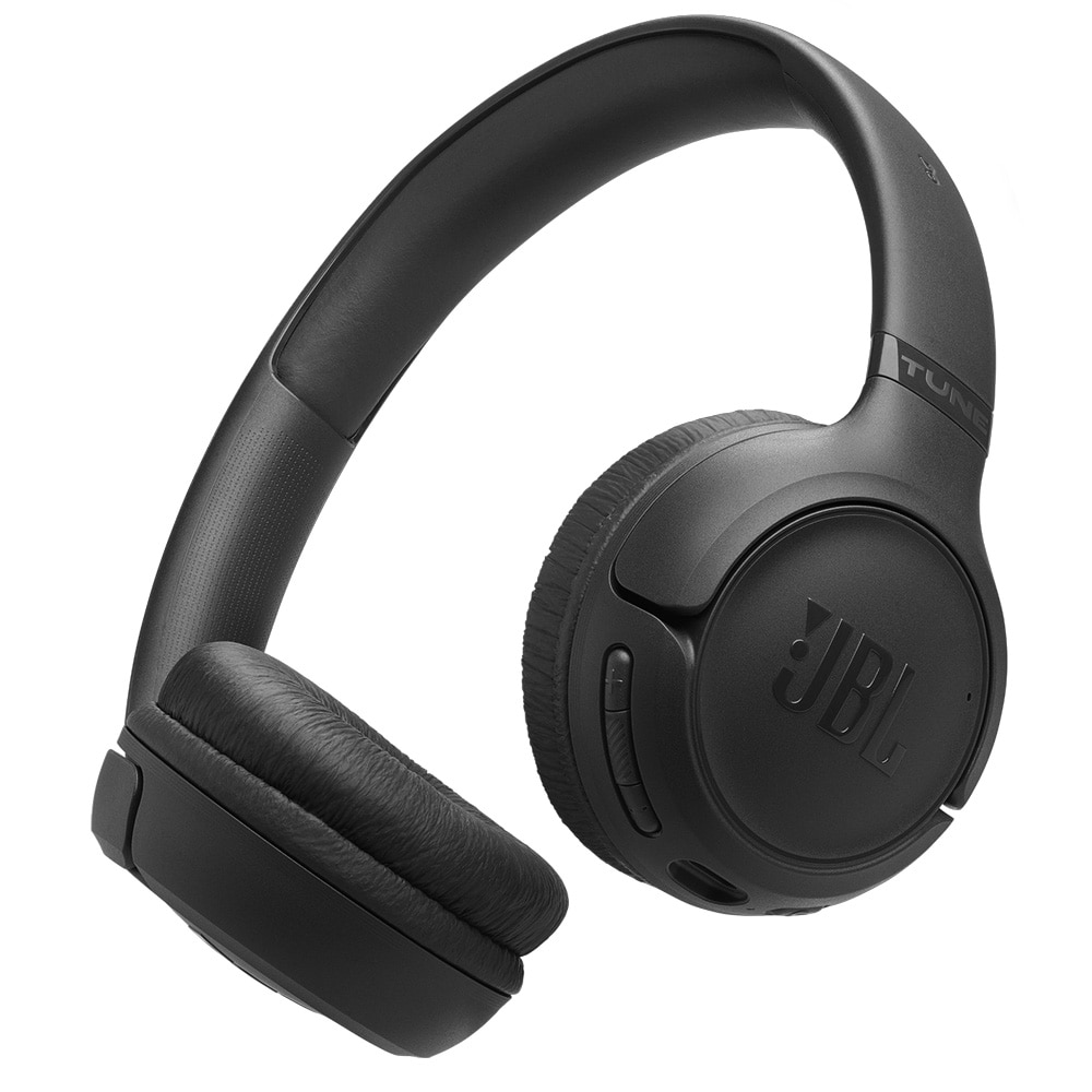JBL Tune 530BT trådløse on-ear-hodetelefoner – Svart / Bluetooth-hodetelefoner / Sammenleggbare hodetelefoner