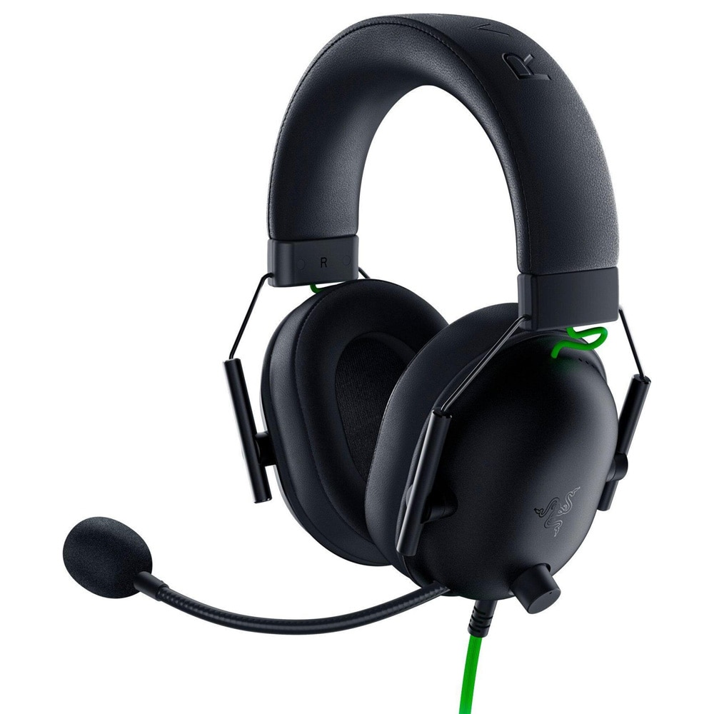 Razer BlackShark V2 X Esports Gaming Headset – Svart / Spillhodetelefoner / 3,5 mm-hodetelefoner