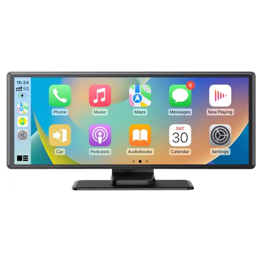 AutoSky APID-401 CarPlay-skjerm 10,3″ / trådløs Apple CarPlay og Android Auto med ryggekamera