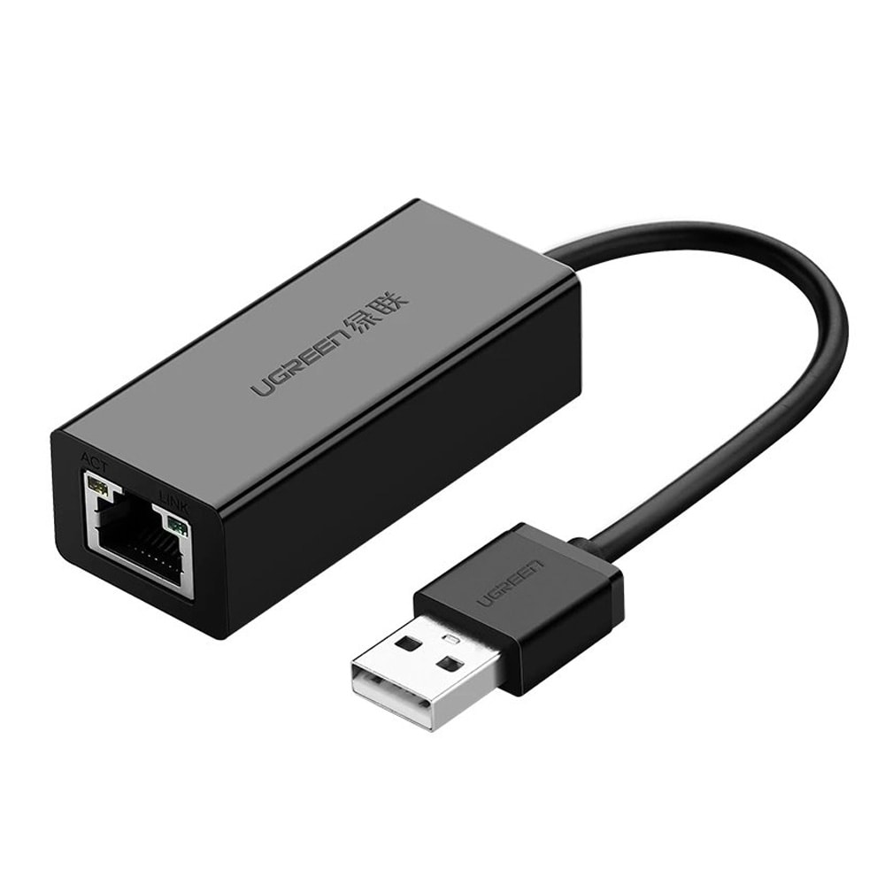 Ugreen CR110 Ethernet-adapter RJ45 / USB-A til Ethernet / 100 Mbps nettverksadapter