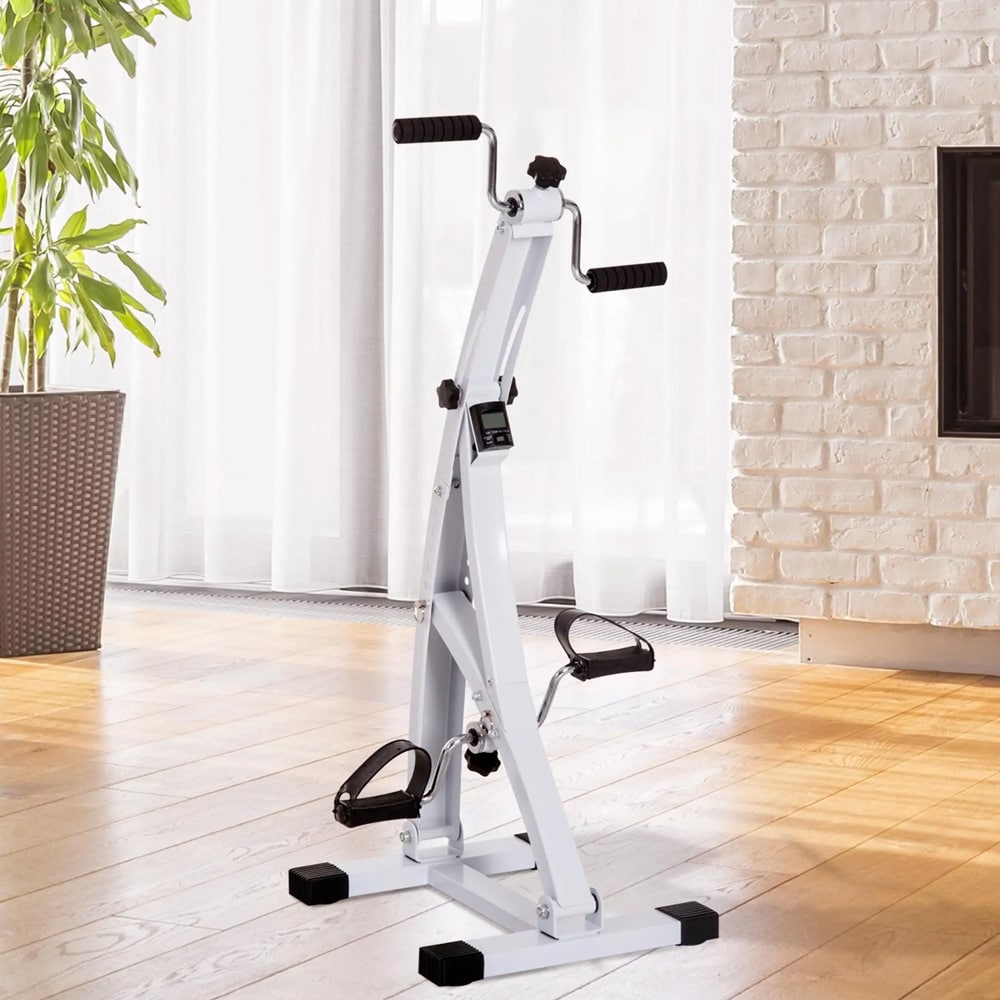 Product Image for HOMCOM pedaltrener for seniorer / arm- og bentrener for sittende trening med justerbar motstand