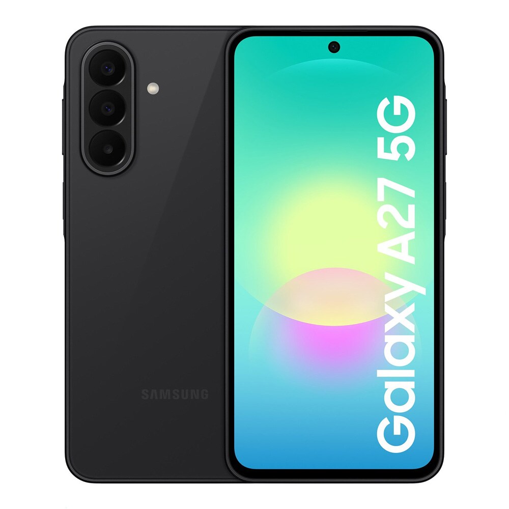 Samsung Galaxy A27 A276 5G Dual SIM 6 GB RAM 128 GB / Svart Android-smarttelefon / 5G-mobil