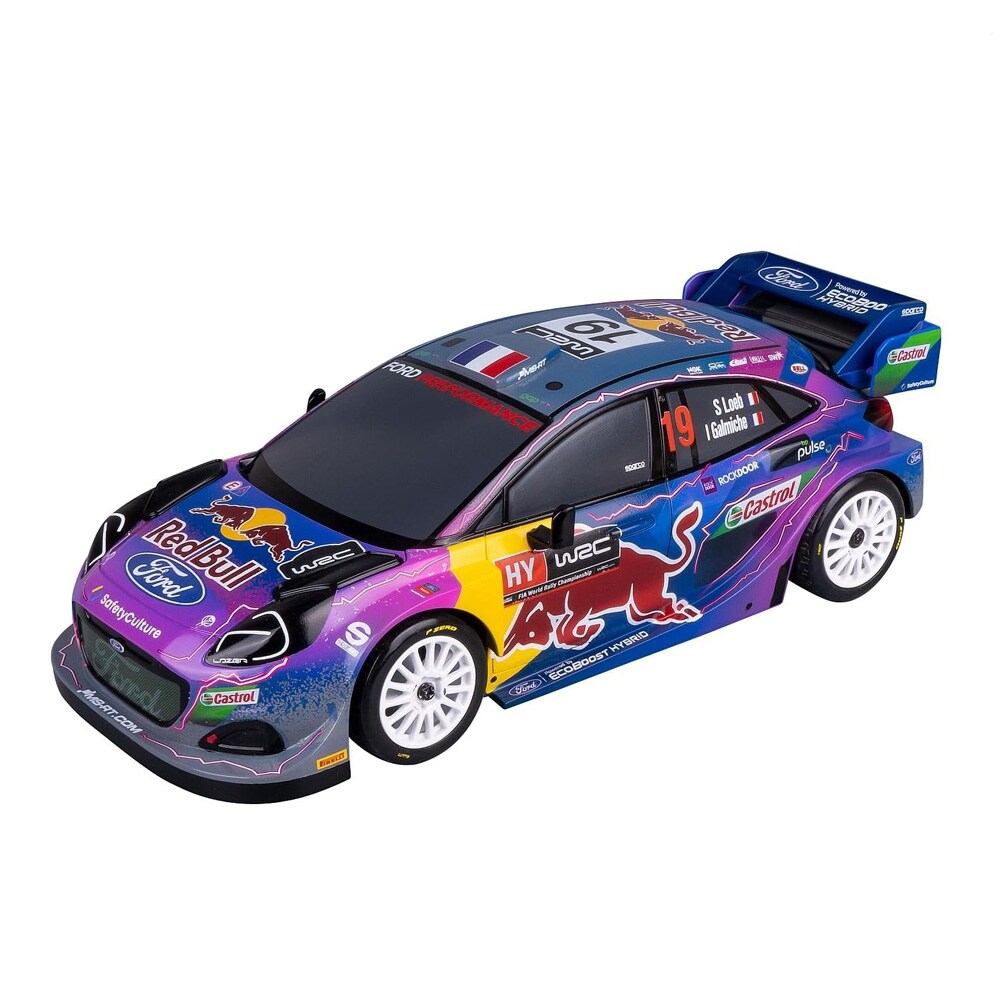 Nikko Ford Puma M-sport Hybrid Rally radiostyrt bil / RC-rallybil / Fjernstyrt Ford Puma