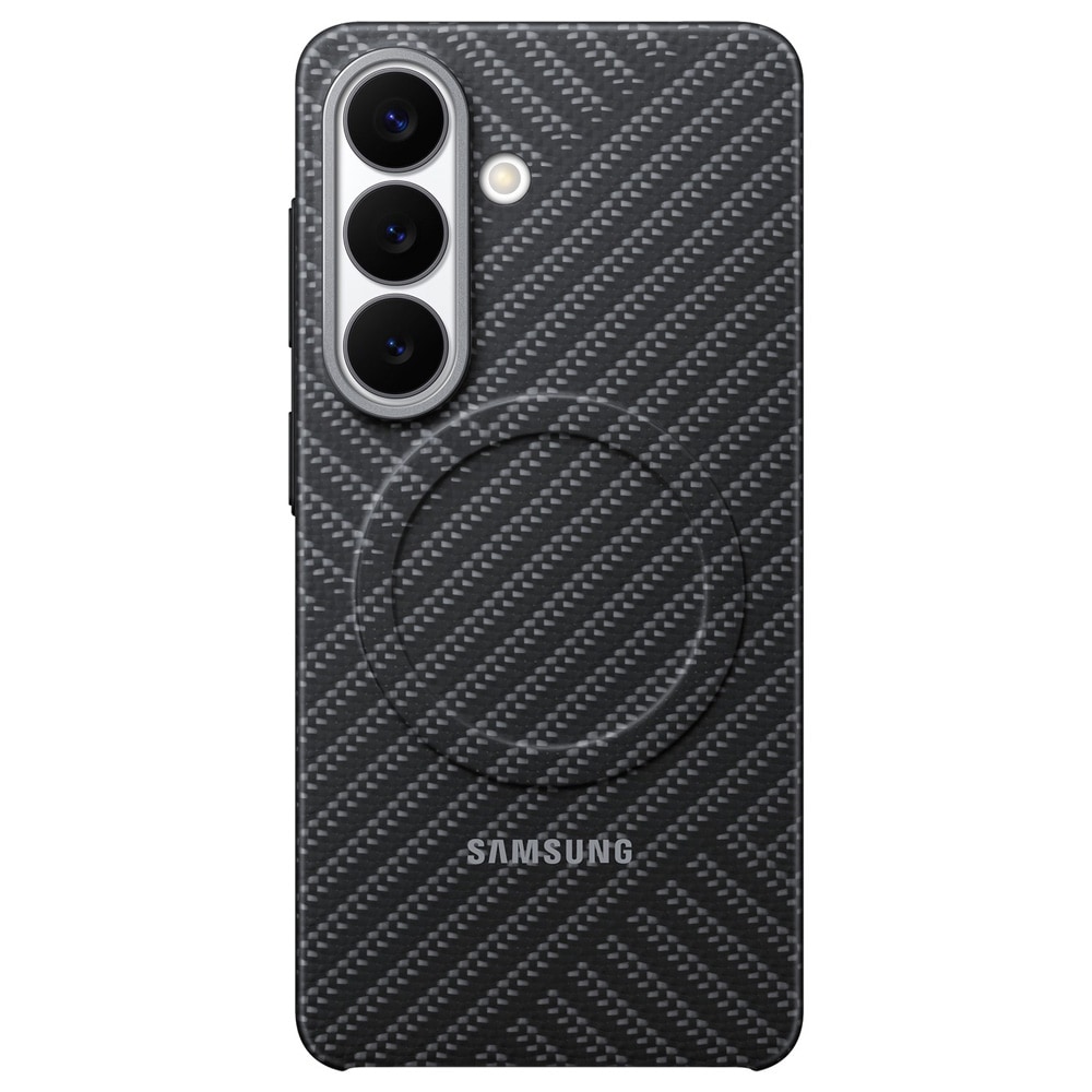 Samsung Galaxy S26 Carbon Magnet Case EF-KS942SSEGWW / Aramid-etui / Magnetisk mobiletui