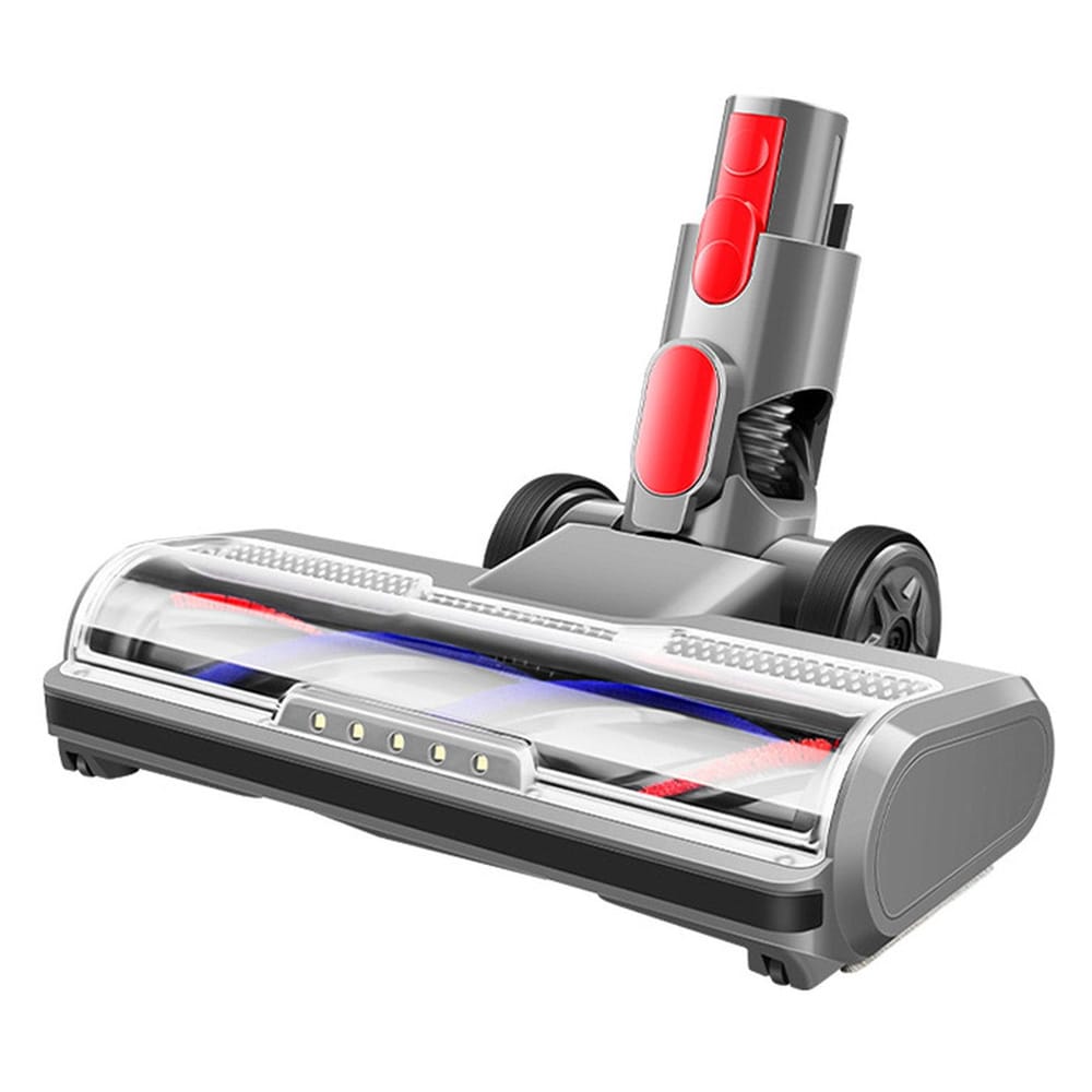 Støvsugermunnstykke med LED til Dyson V7, V8, V10, V11 og V15 / Gulvmunnstykke / Direct Drive-munnstykke