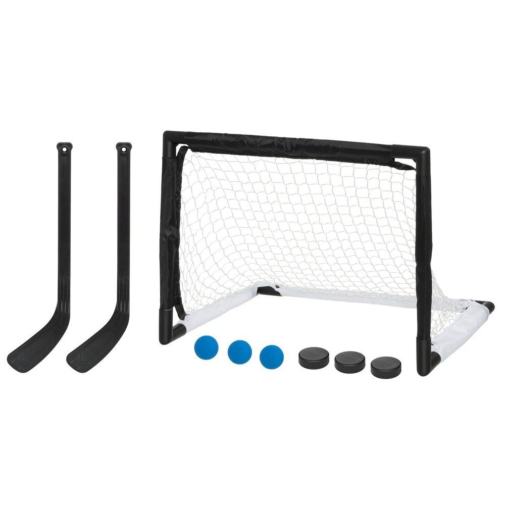 Hockeyutstyr for de minste / Hockeyutstyr for barn med mål / Hockeymål med køller