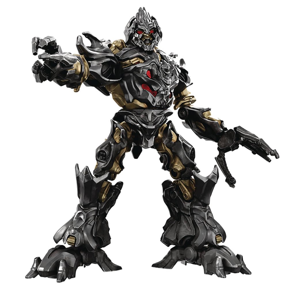 Blokees Transformers Class 10 Megatron med lyseffekt / Byggefigur med 75 deler / Bevegelig samlerfigur
