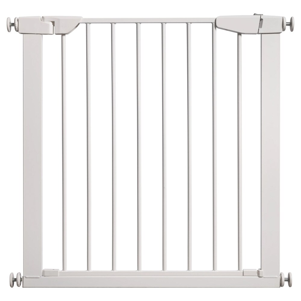 Milla & Måns Haven Sikkerhetsgitter 75–81 cm – Hvit / Barnegitter / Gitter for døråpninger