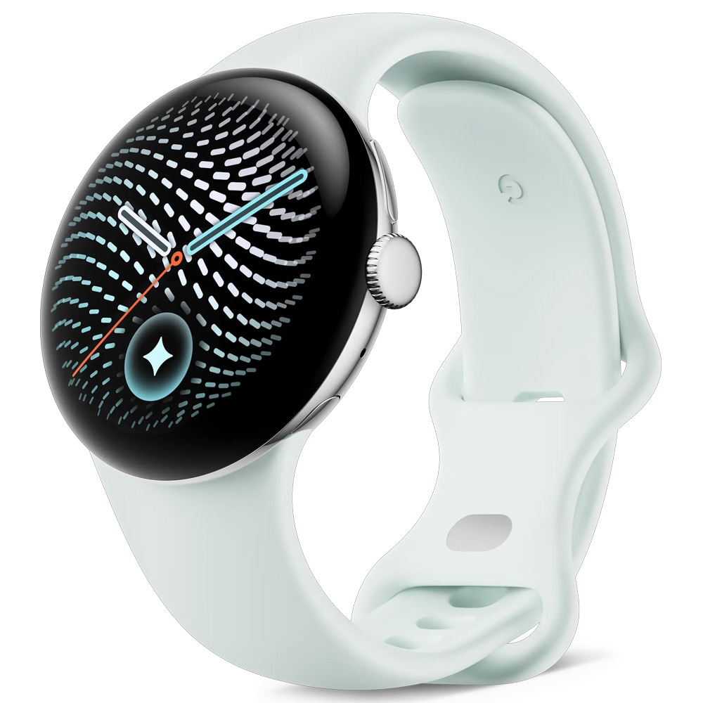 Google Pixel Watch 5 41 mm GA10898-DE – Silver Fog / Smartklokke / Android-klokke med GPS