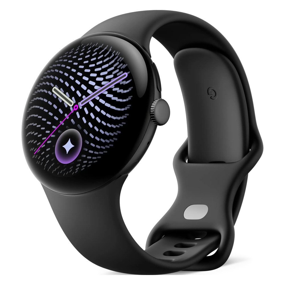 Google Pixel Watch 5 45 mm GA10894-DE – Black Obsidian / Smartklokke / Android-klokke med GPS