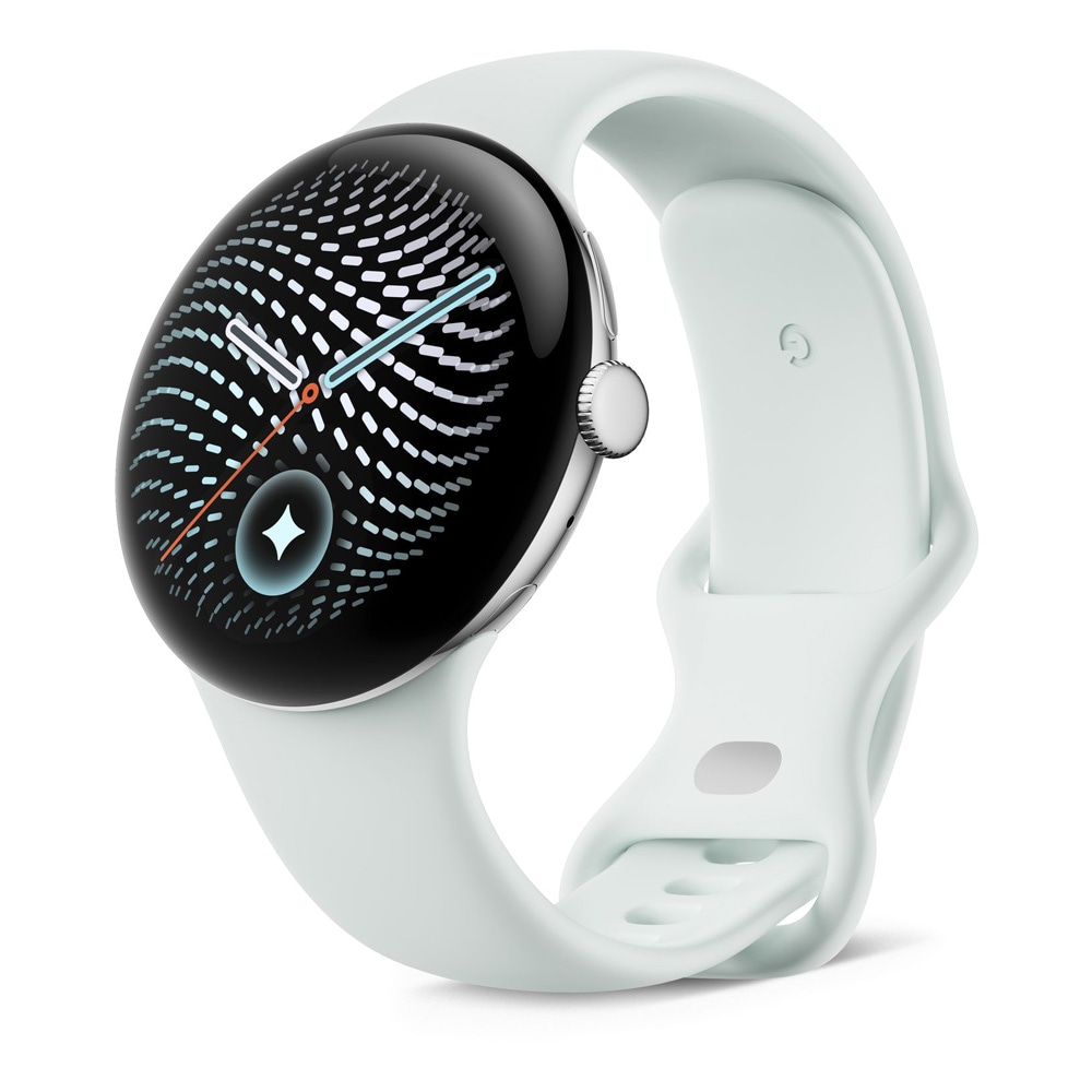 Google Pixel Watch 5 45 mm GA10892-DE – Silver Fog / Smartklokke / Android-klokke med GPS