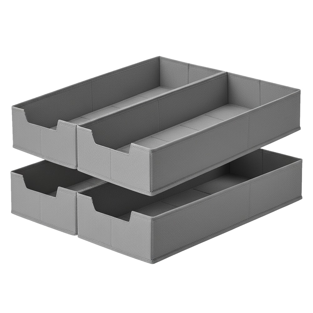 Lådorganisatörer för kläder till IKEA PAX 4-pack - Grå