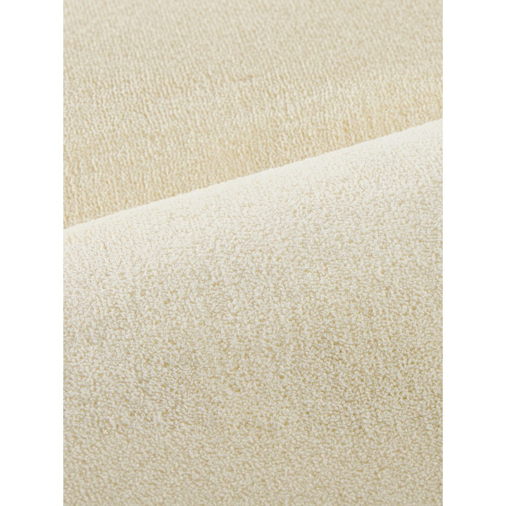 Enfärgad matta halkfri tvättbar 120x170 cm - Beige