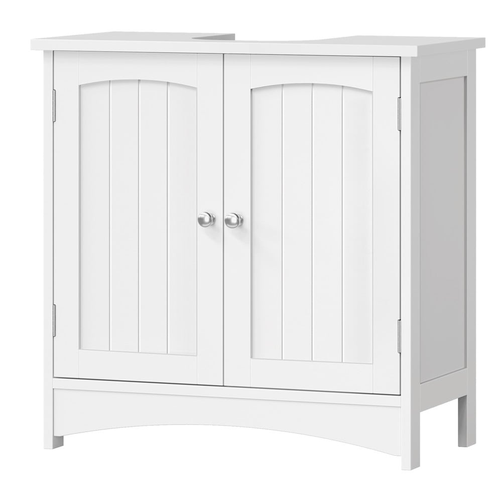 Underskap til servant med 2 dører, 60 x 30 x 60 cm – Hvit / Servantskap / Badeskaps